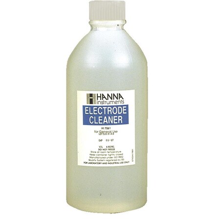Hanna Instruments Electrode Cleaning Solution, 460mL HI7061L